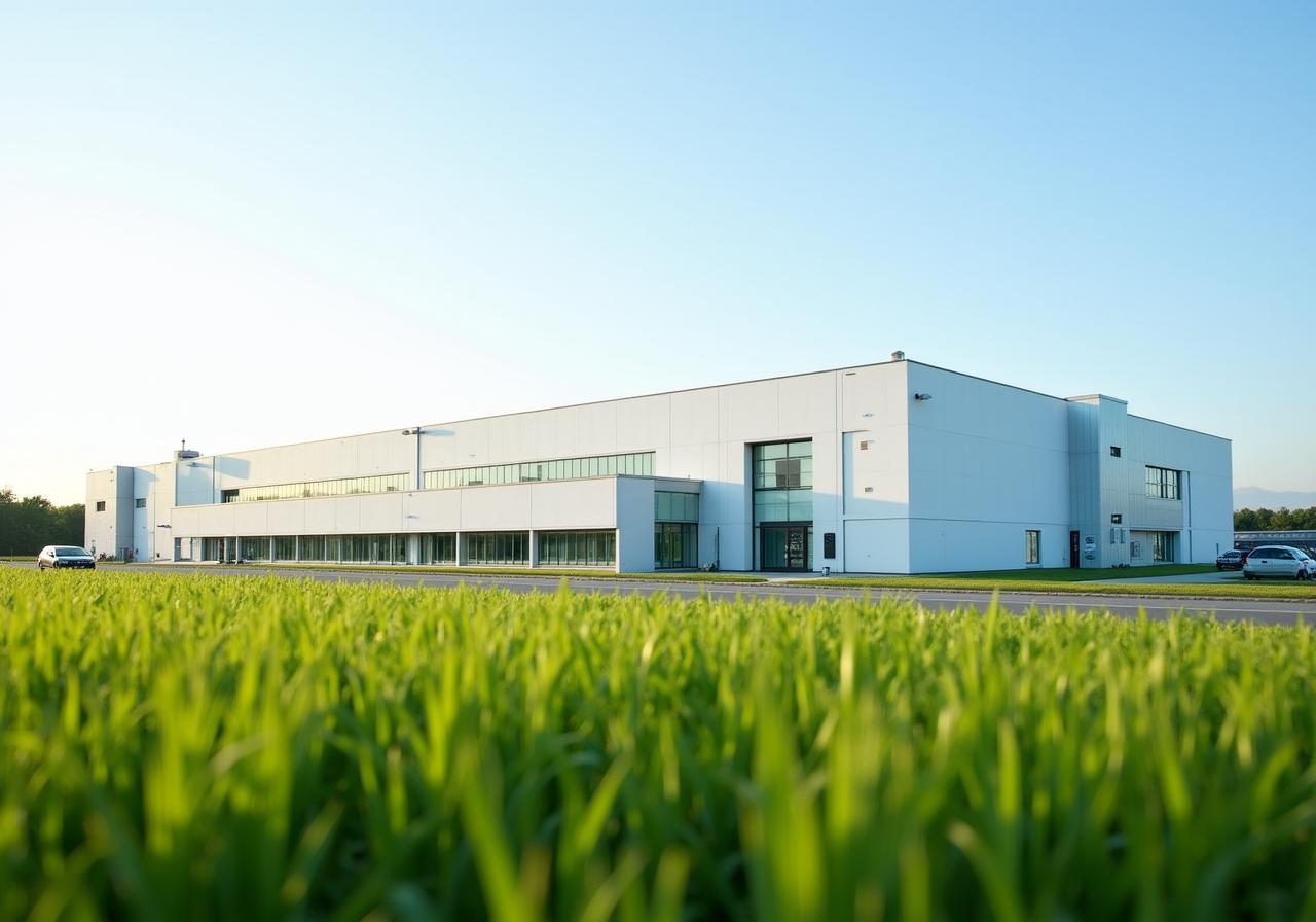 Stabilimento produttivo moderno di StellarCure Pharmaceuticals a Vetralla